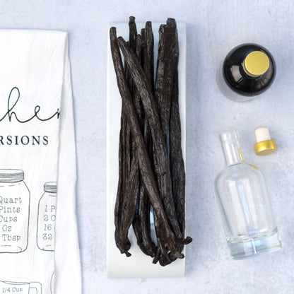 Pompona Madagascar Vanilla Beans - Whole Grade A Vanilla Pods for Vanilla Extract and Baking