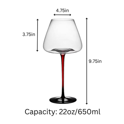 Lemonsoda - Extra Large Concave Champagne Glasses - 24oz