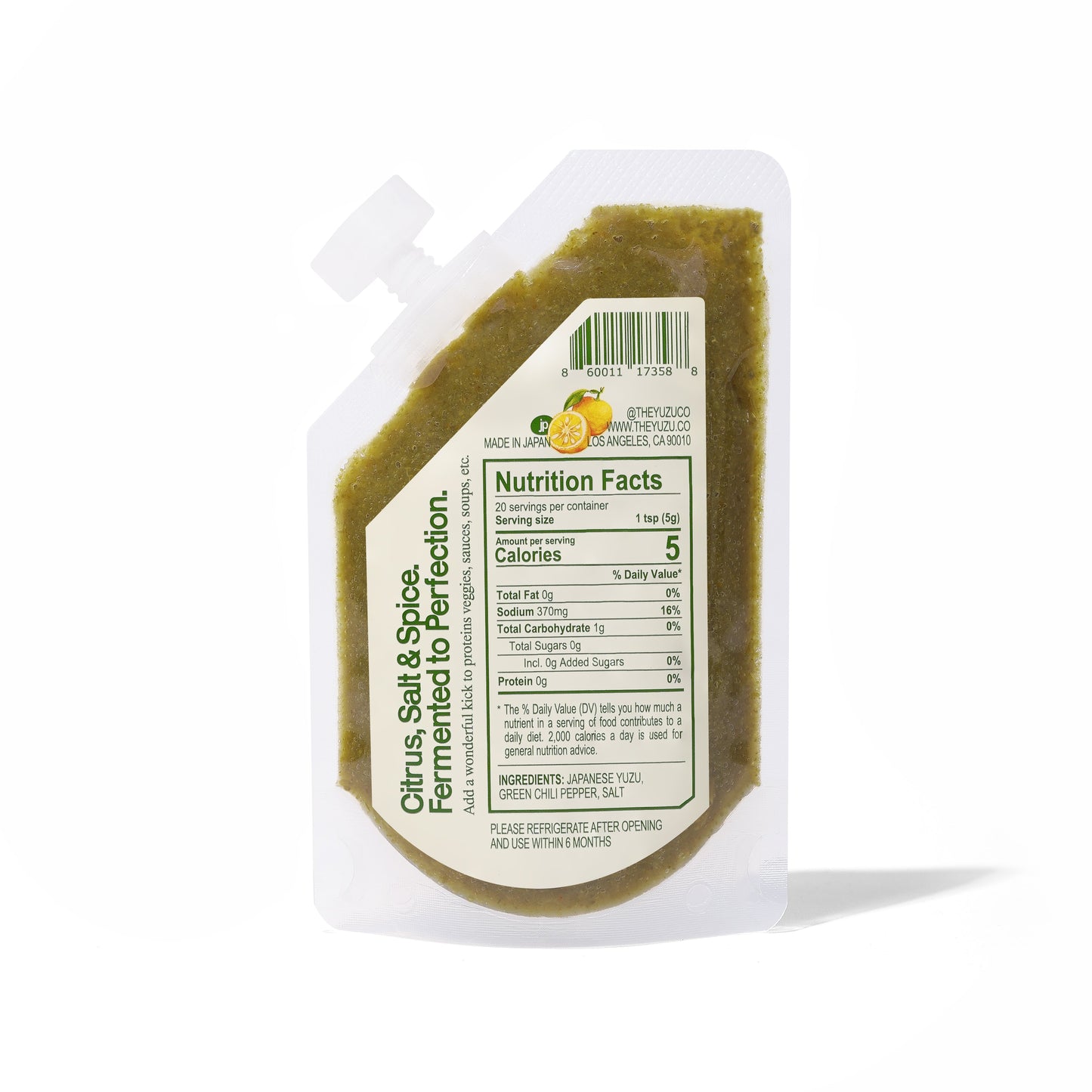 Green Yuzu Kosho