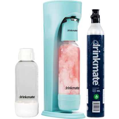 OmniFizz SPECIAL BUNDLE, Sparkling Water and Soda Maker, Carbonates ANY Drink