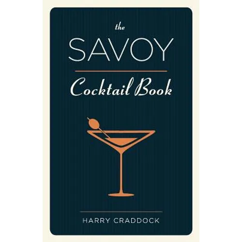 The Savoy Cocktail Book