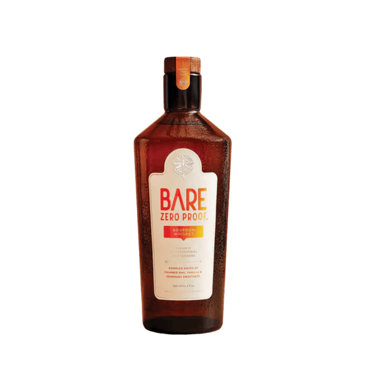 BARE Zero Proof Bourbon Whiskey (750 ml)