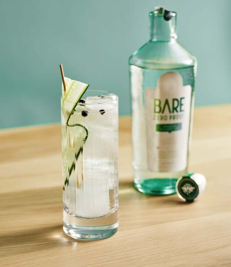 BARE Zero Proof Modern Classic Gin (750 ml)