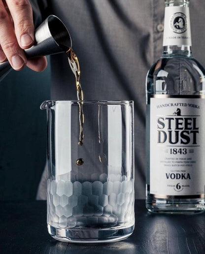 The Hive Honeycomb Mixing Glass