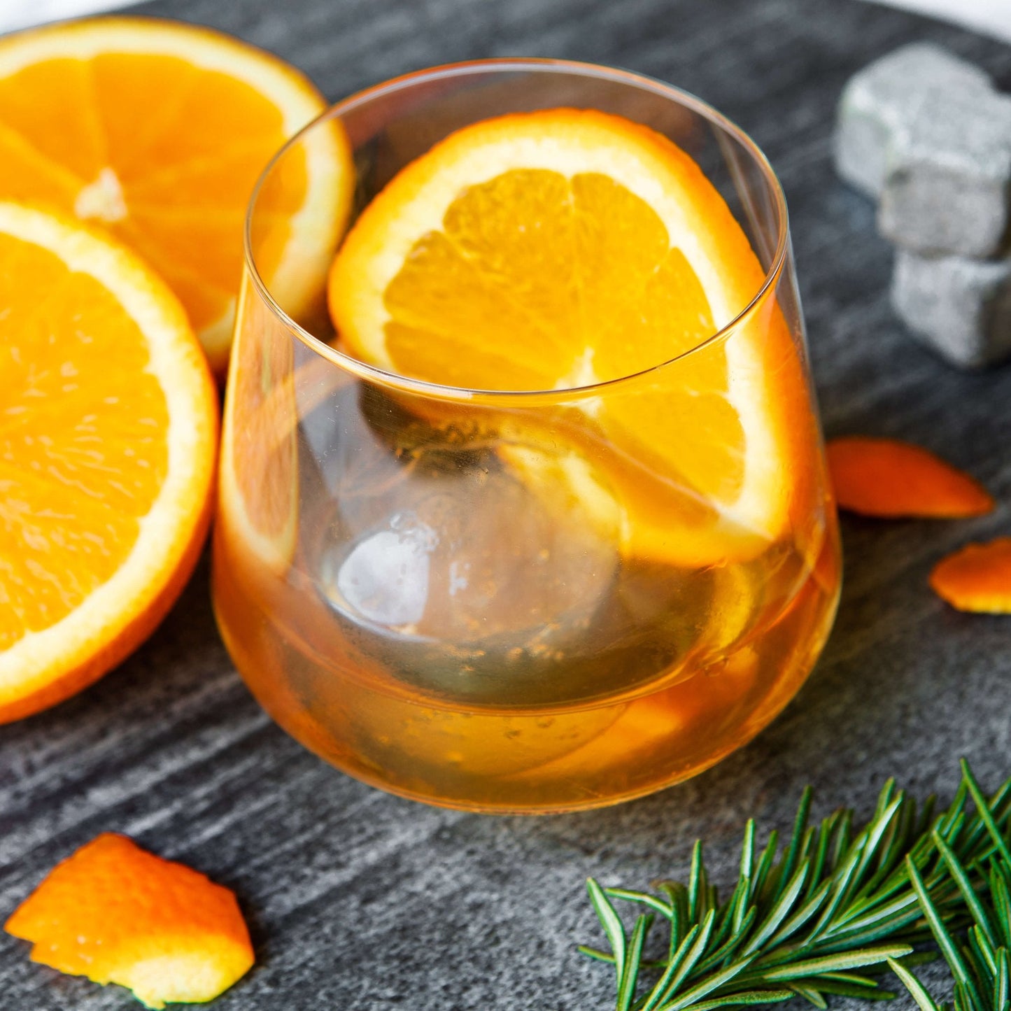 Lemonsoda - Crystal Old Fashioned Whiskey Glasses - Set of 4 - 13.5oz