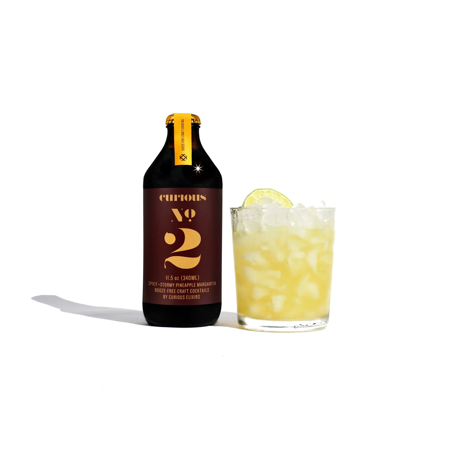 Curious Elixir No. 2 (Pineapple Margarita/Dark 'n' Stormy)
