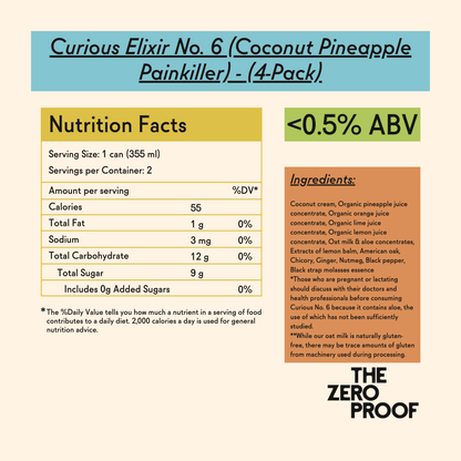 Curious Elixir No. 6 (Tropical Tipple)