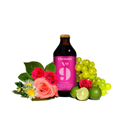 Curious Elixir No. 9 - Sparkling Rosé with Key Lime
