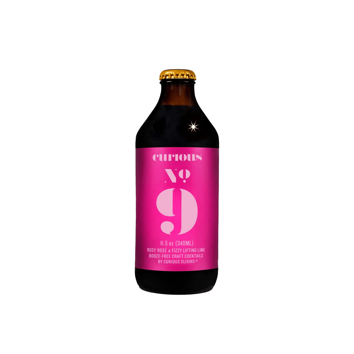 Curious Elixir No. 9 - Sparkling Rosé with Key Lime