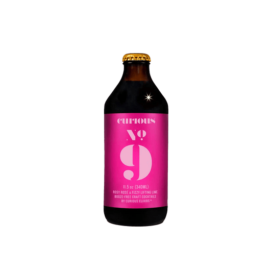 Curious Elixir No. 9 - Sparkling Rosé with Key Lime
