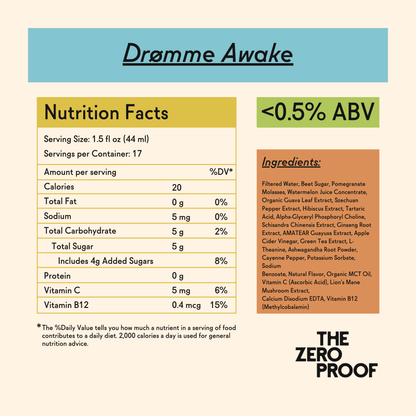 Dromme Awake - Zero Proof Elixir