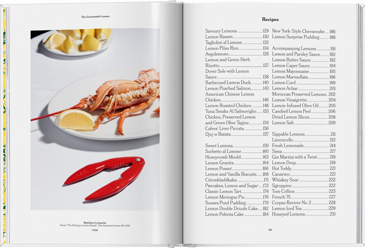 The Gourmand's Lemon. A Collection of Stories and Recipes (English) - Taschen