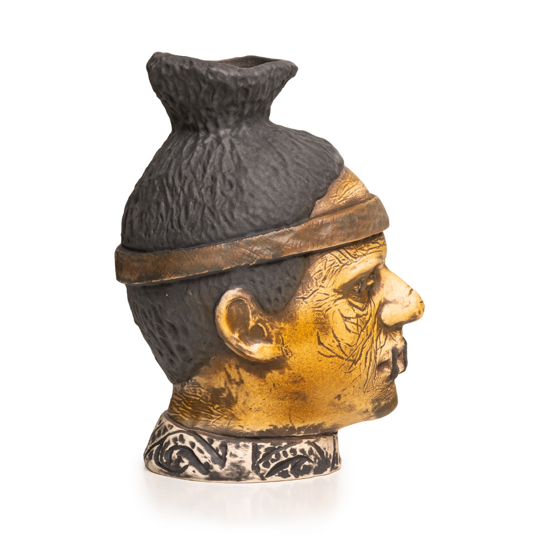 Eric Andre Shrunken Head Tiki Mug - Tiki Diablo (Pre-order)