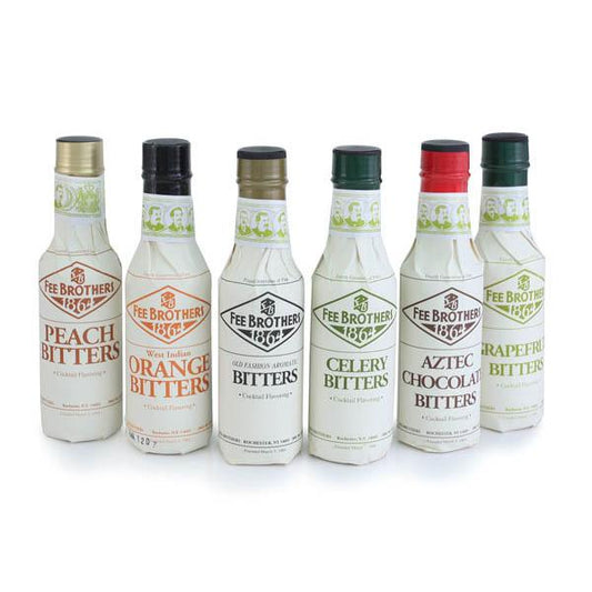 Fee Brother's Bar Cocktail Bitters Set - 6 Bottles