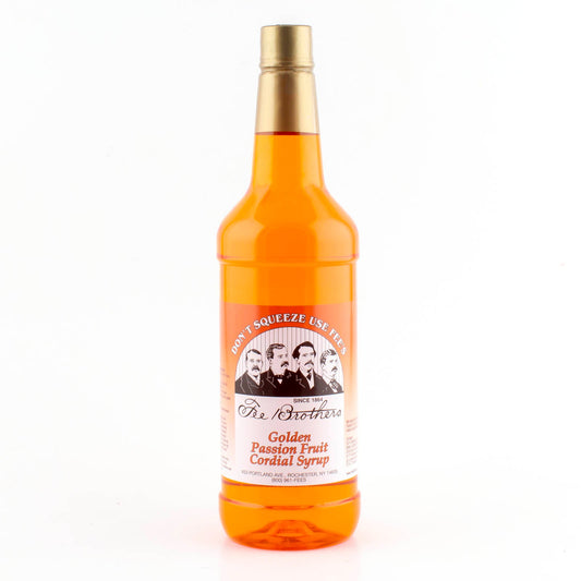 Fee Brother's Passion Fruit Gold Syrup - 1 Quart - Fee Brother's