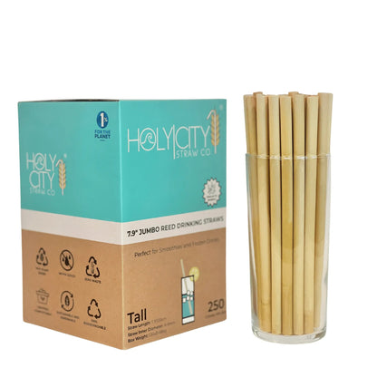 7.9" Jumbo Reed Straws