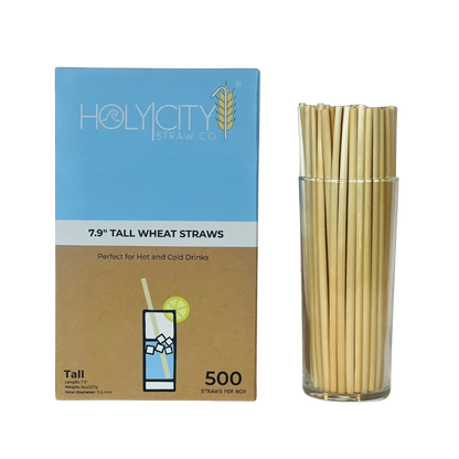 7.9" Tall Wheat Straws