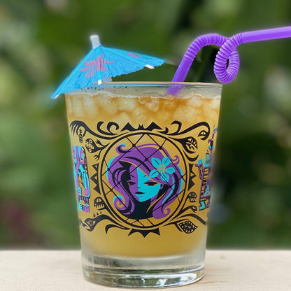 Jeff Granito's 'Calling All Spirits' Mai Tai Cocktail Glass (1) - Ready to Ship!