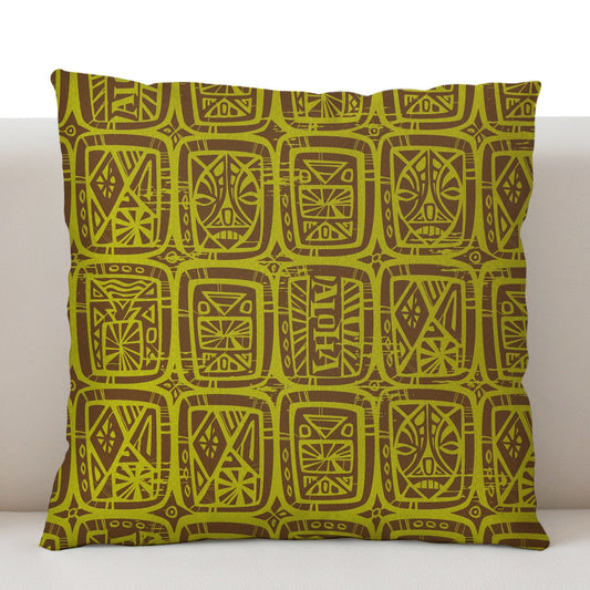 Jeff Granito's 'Tattoo Breeze Lime' Pillow Cover - Ready to Ship! (FREE SHIPPING in U.S.)