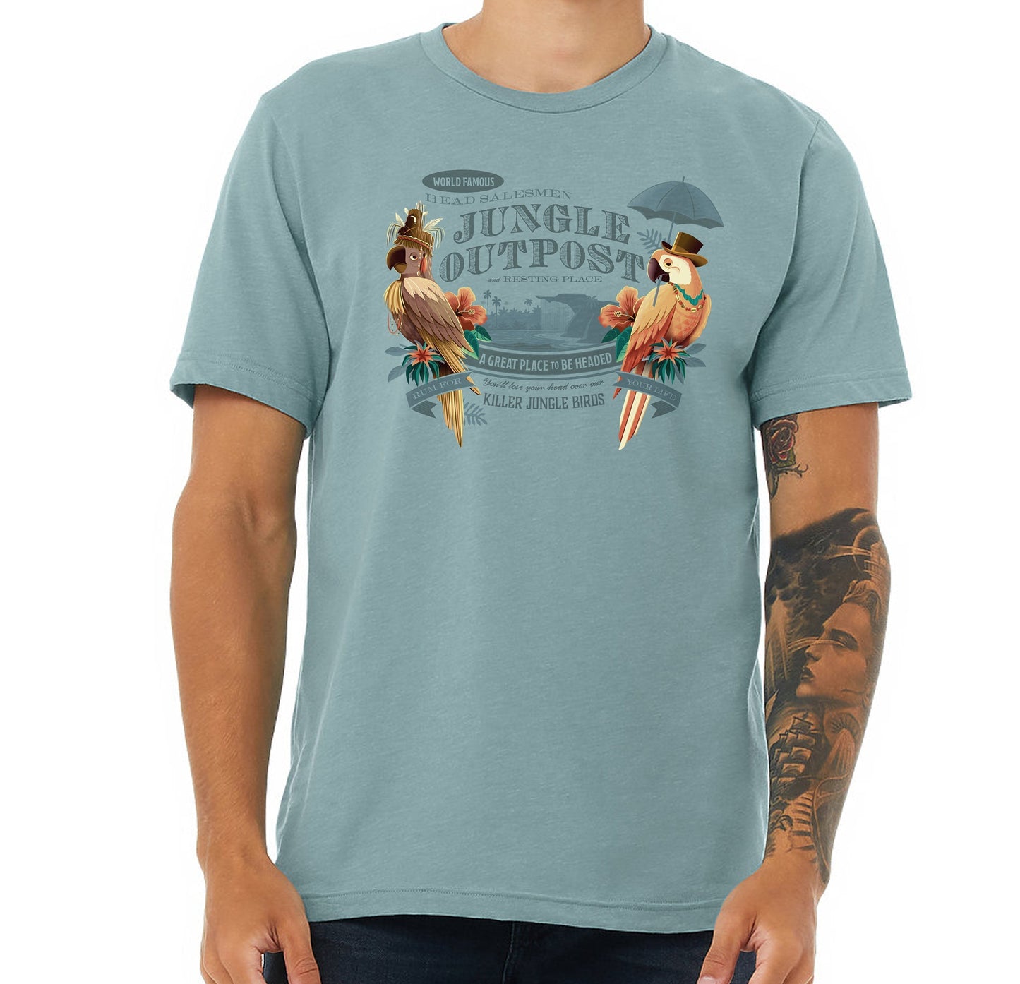 Jeff Granito's 'Head Salesmen Trading Outpost' Unisex Tee