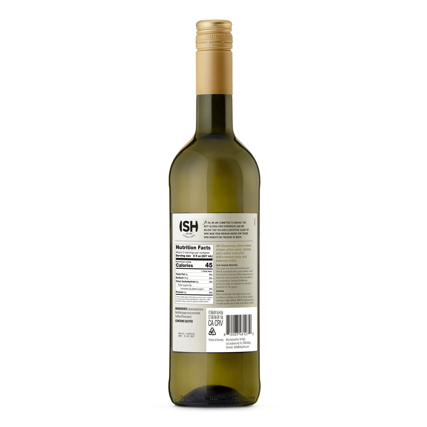ISH Non-Alcoholic Chardonnay