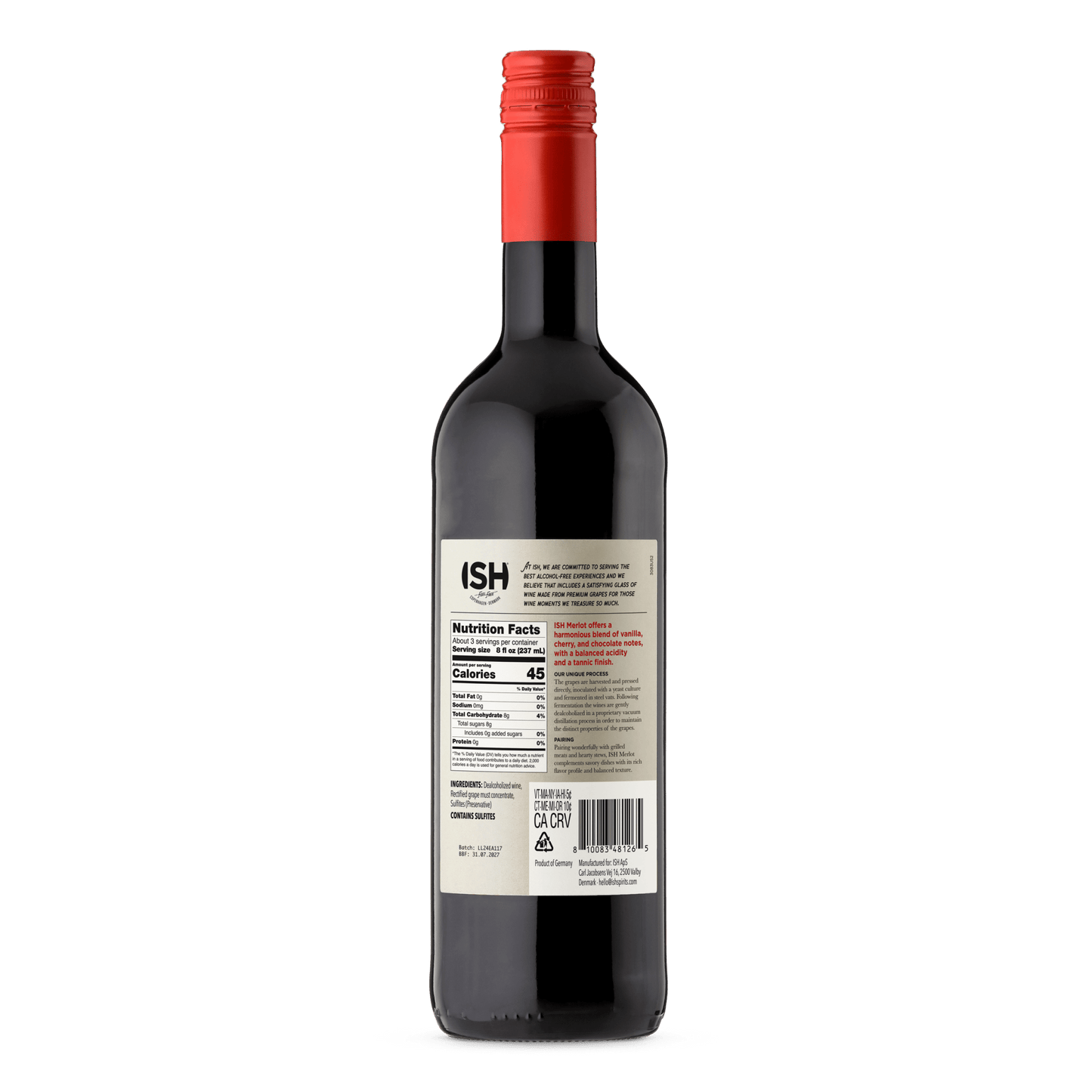 ISH Non-Alcoholic Merlot