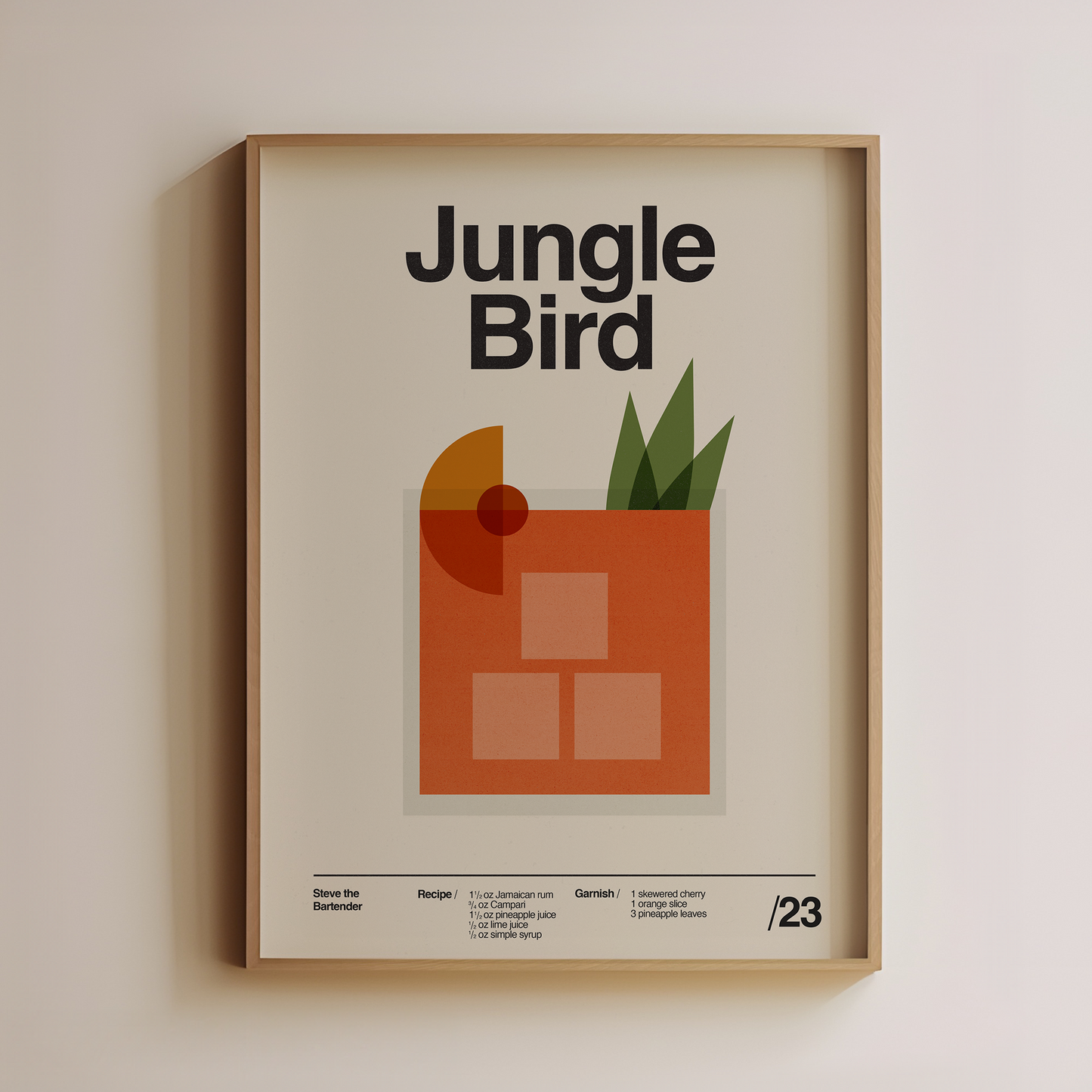 Jungle Bird - Steve the Bartender Cocktail