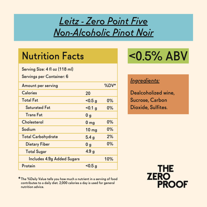 Leitz Zero Point Five Non-Alcoholic Pinot Noir