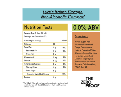 Lyre’s Italian Orange Non-Alcoholic Campari