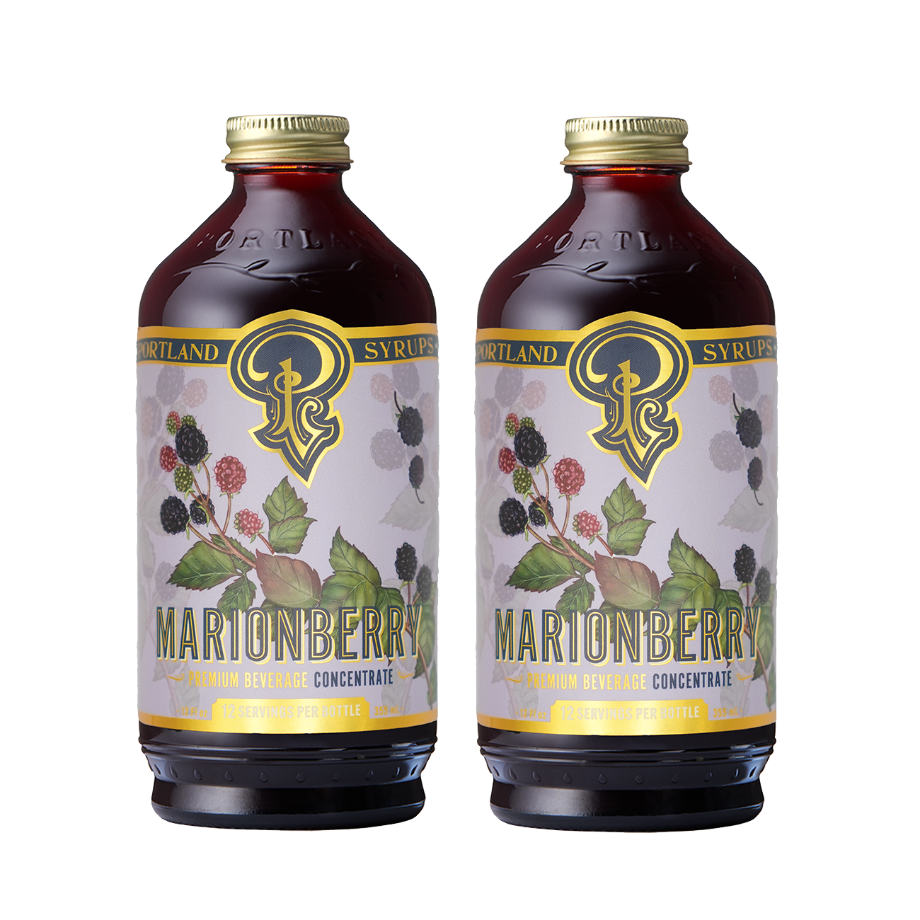 Portland Syrups Marionberry Syrup two-pack