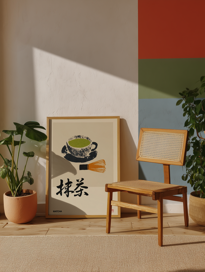 Matcha Tea - Japandi
