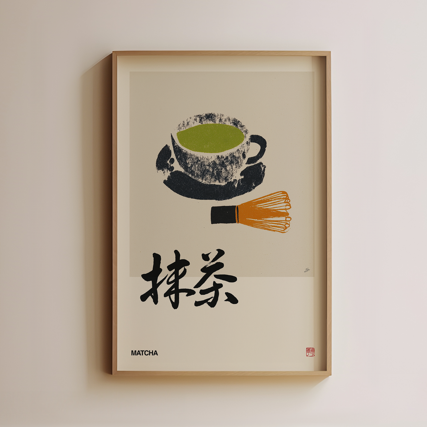 Matcha Tea - Japandi