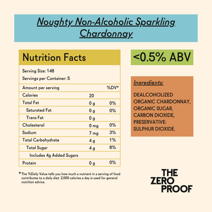 Noughty Non-Alcoholic Sparkling Chardonnay