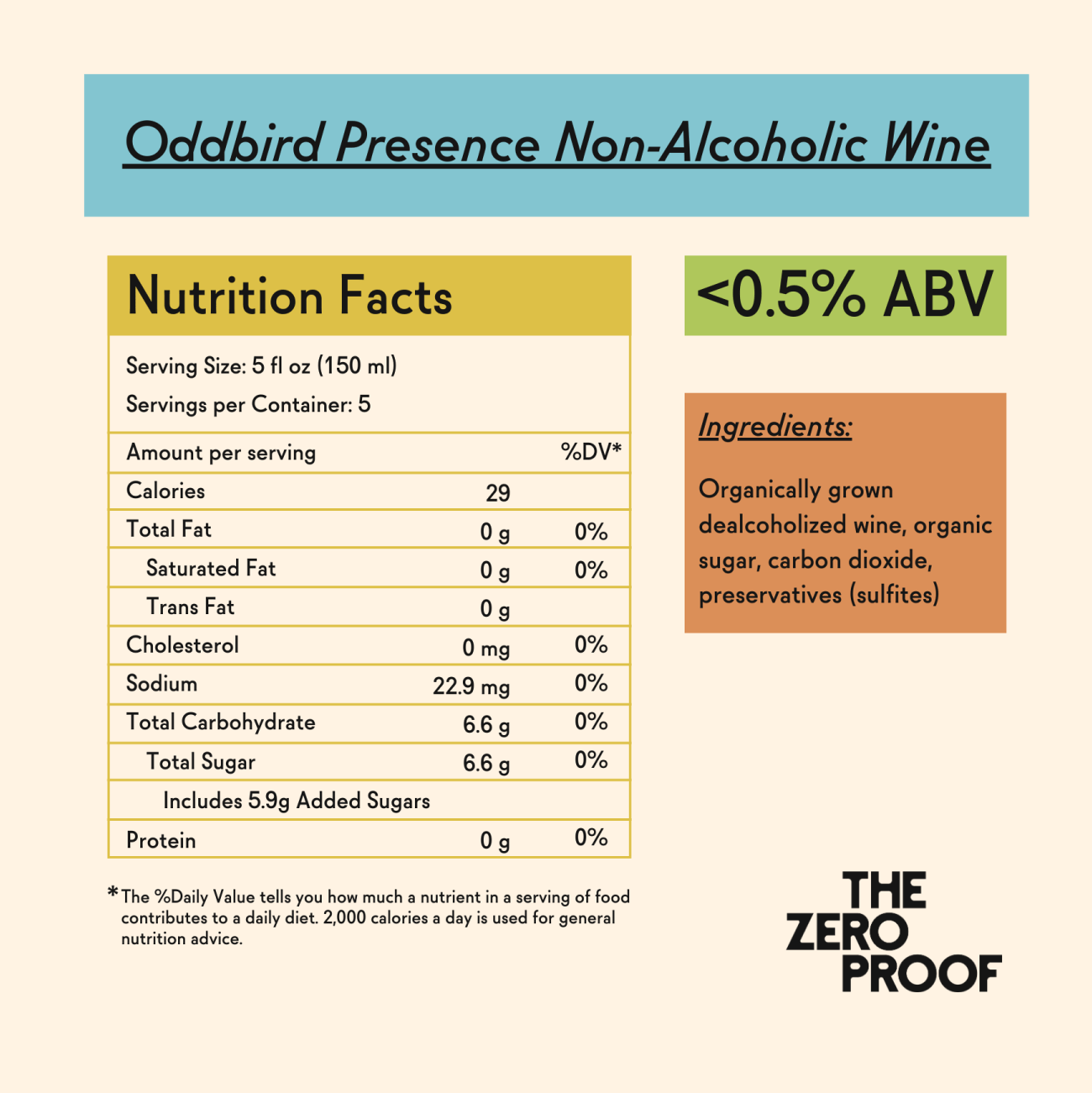 Oddbird Presence Non-Alcoholic Wine