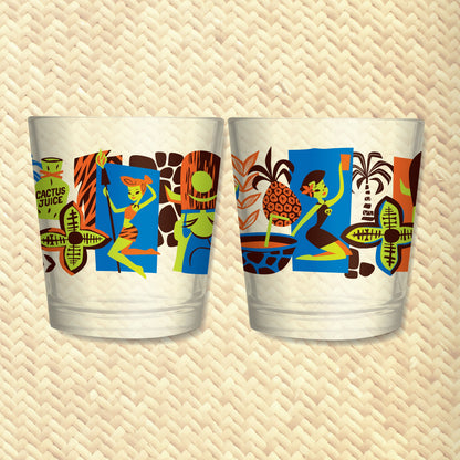 Jeff Granito's 'Loyal Order of the Rum Rocktails' Mai Tai Cocktail Glass - Ready to Ship!