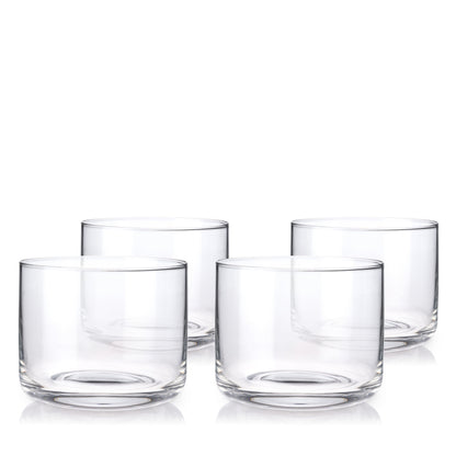 Viski Raye Crystal Negroni Glasses Set of 4