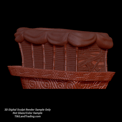 Tiki tOny's Skipper's Bote Tiki Mug - Ready to Ship! (FREE SHIPPING in U.S.)