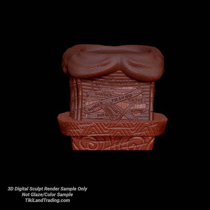 Tiki tOny's Skipper's Bote Tiki Mug - Ready to Ship! (FREE SHIPPING in U.S.)