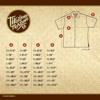 Jeff Granito's 'Loyal Order of the Rum Rocktails' Classic Aloha Button-Up Shirt - Unisex - Ready to Ship