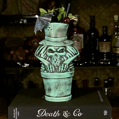 Thor's Haunted Hatbox Tiki Mug - Ready to Ship! (FREE SHIPPING in U.S.)