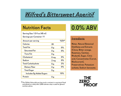 Wilfred’s Bittersweet Non-Alcoholic Aperitif