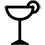 coctkail glass icon recipe